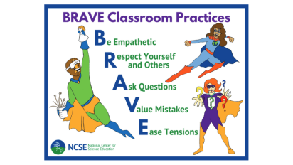 BRAVE poster.