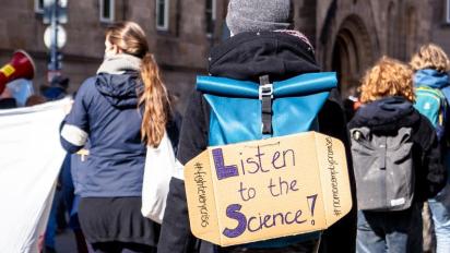 Climate protestors