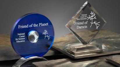 NCSE Friend of the Planet and Friend of Darwin awards