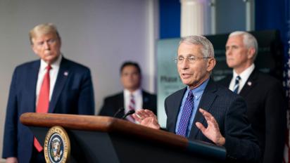 White House coronavirus briefing.