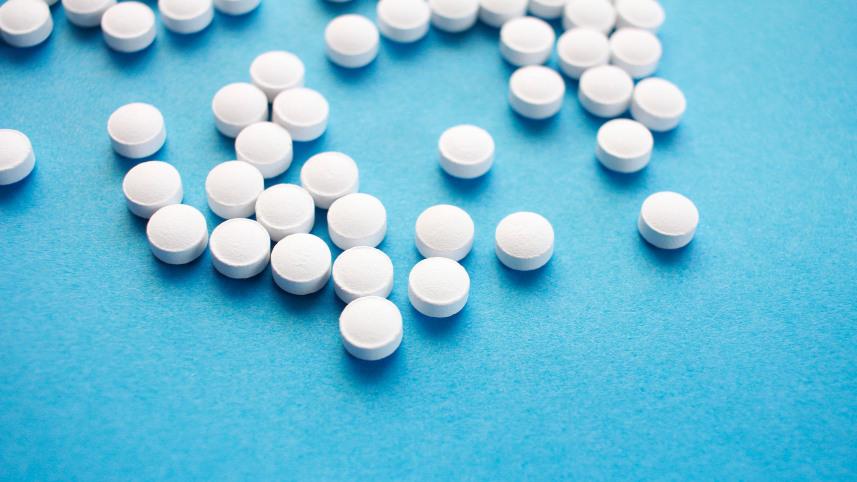 individual pills spread out