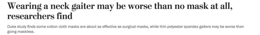 Washington Post headline