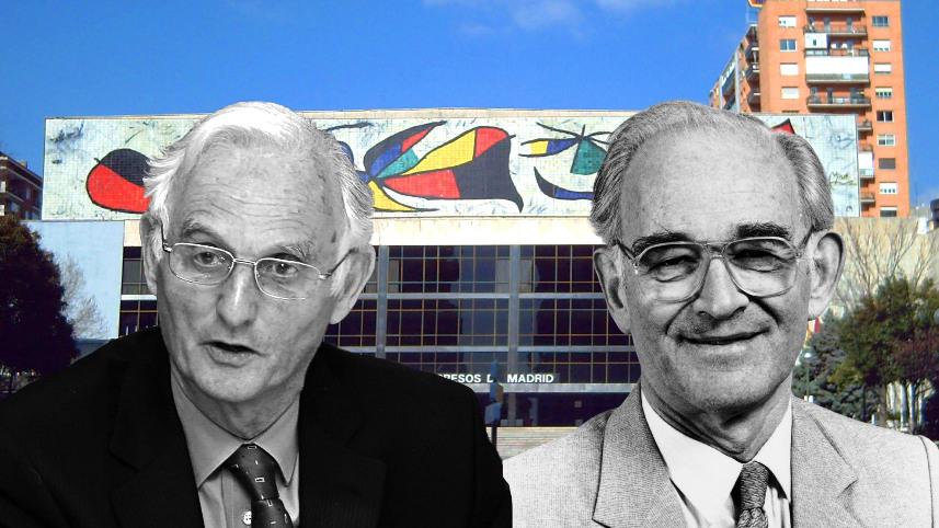 Houghton, Bolin, and the Madrid conference center.