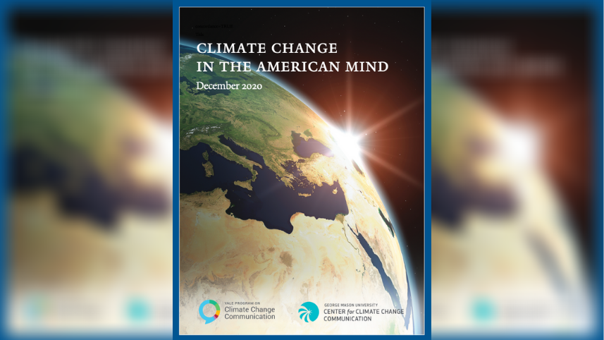Climate Change In the American Mind report cover