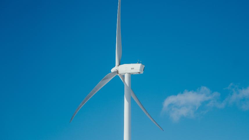 Wind turbine.
